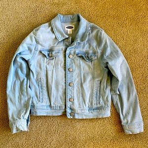 Old Navy girls denim jacket. Size L 10/12